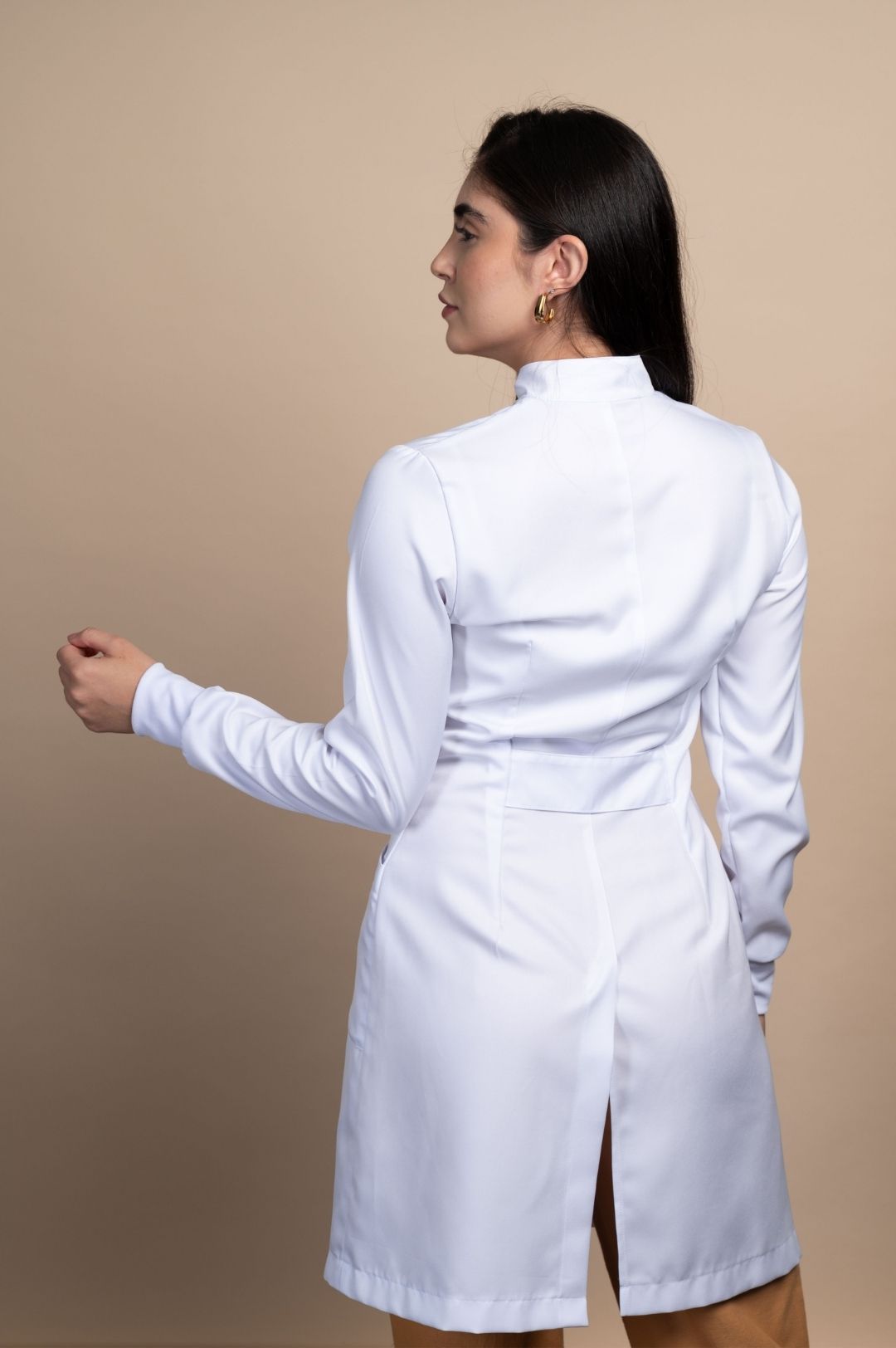 Jaleco Feminino com Punho e Botão - Imagem 2